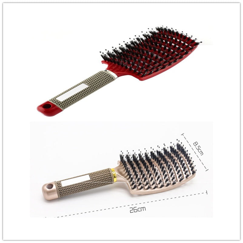 Hairbrush Anti Kit Brushy Women Detangler Hair Brush Bristle Nylon Scalp Massage Teaser Hair Brush Comb Hairbrush Anti Kit Brushy Women Detangler Hair Brush Bristle Nylon Scalp Massage Teaser Hair Brush Comb